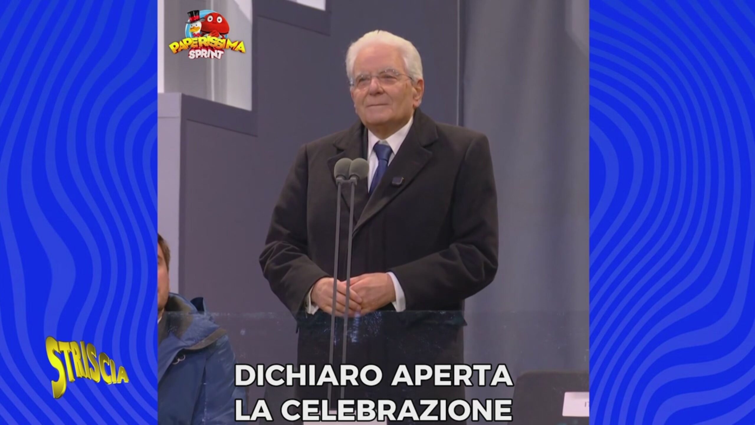 La papera di Mattarella alle Olimpiadi Invernali