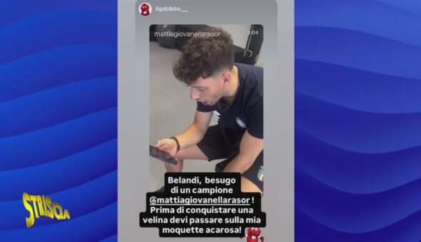 Curling delle Veline, il Gabibbo risponde all'atleta Mattia Giovannella