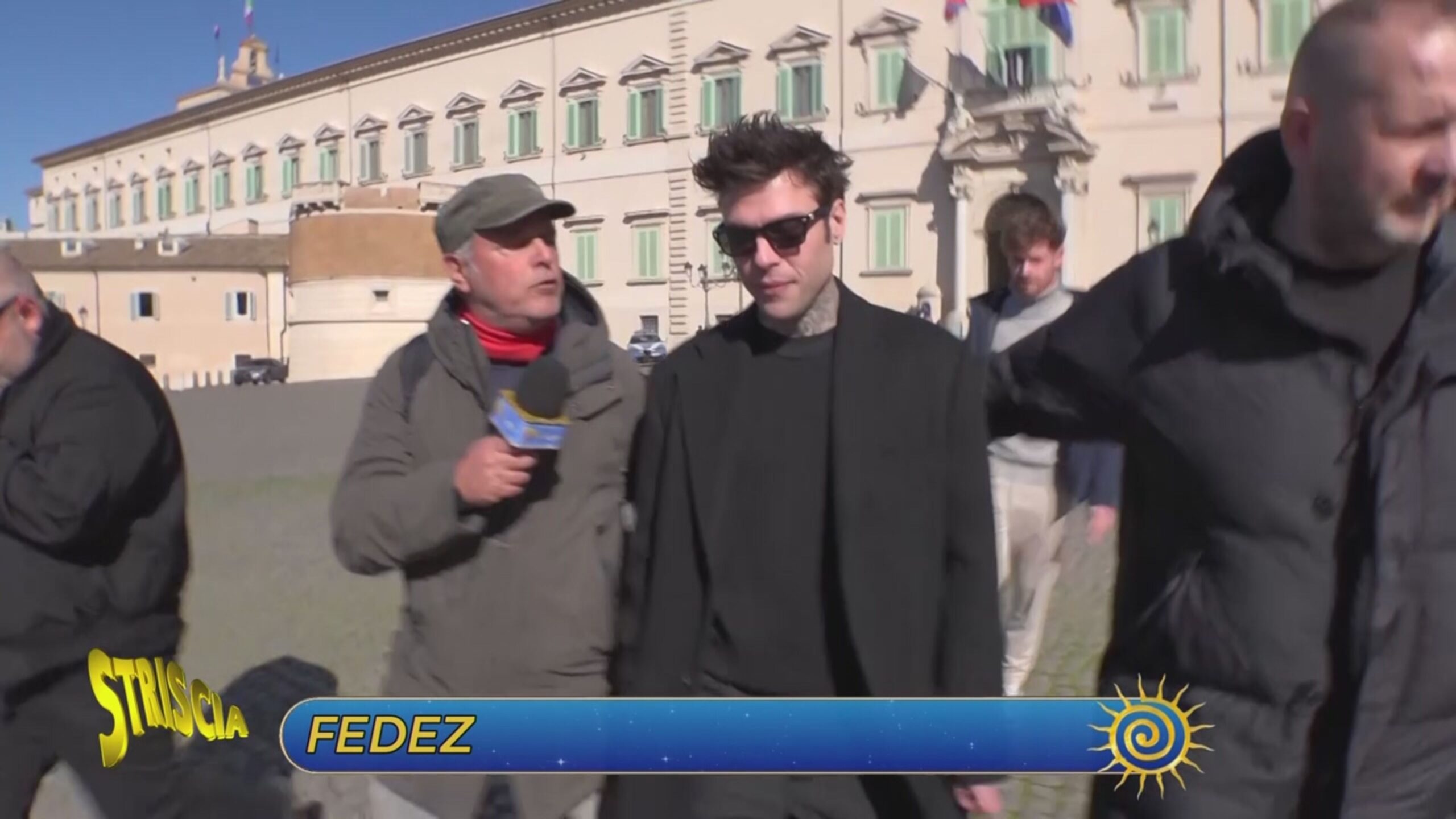 Anticipazione – Enrico Lucci chiede ai cantanti del festival di dire qualcosa di bello su Premier e governo