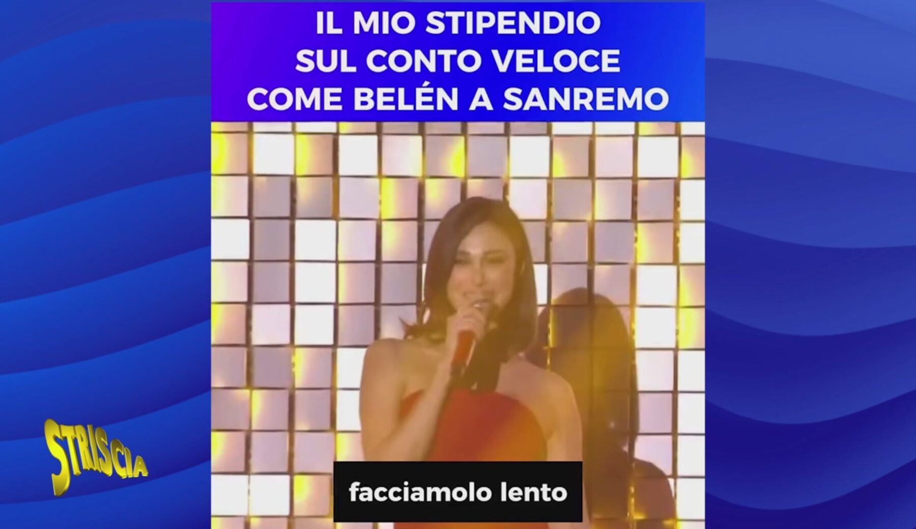 Meme sull’apparizione lampo di Belén a Sanremo per “Ossessione” di Samurai Jay