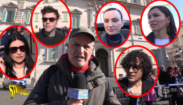 Nessun big di Sanremo vuole parlar bene della Meloni. Lucci fuori dal Quirinale interroga i cantanti del festival