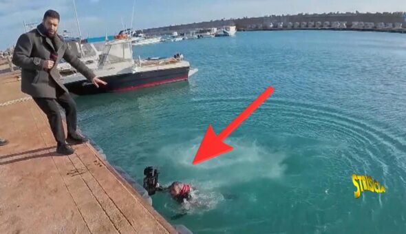 Cameraman di Striscia scaraventato in mare nel crotonese durante l’inchiesta di Michele Macrì sulla pesca illegale del bianchetto
