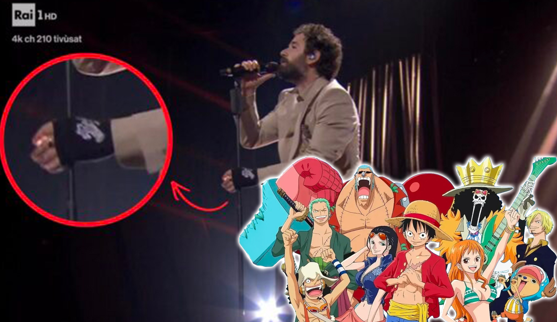 Tommaso Paradiso a Sanremo: perché ha la mano fasciata e qual è il simbolo sulla fasciatura? Una sua grande passione…