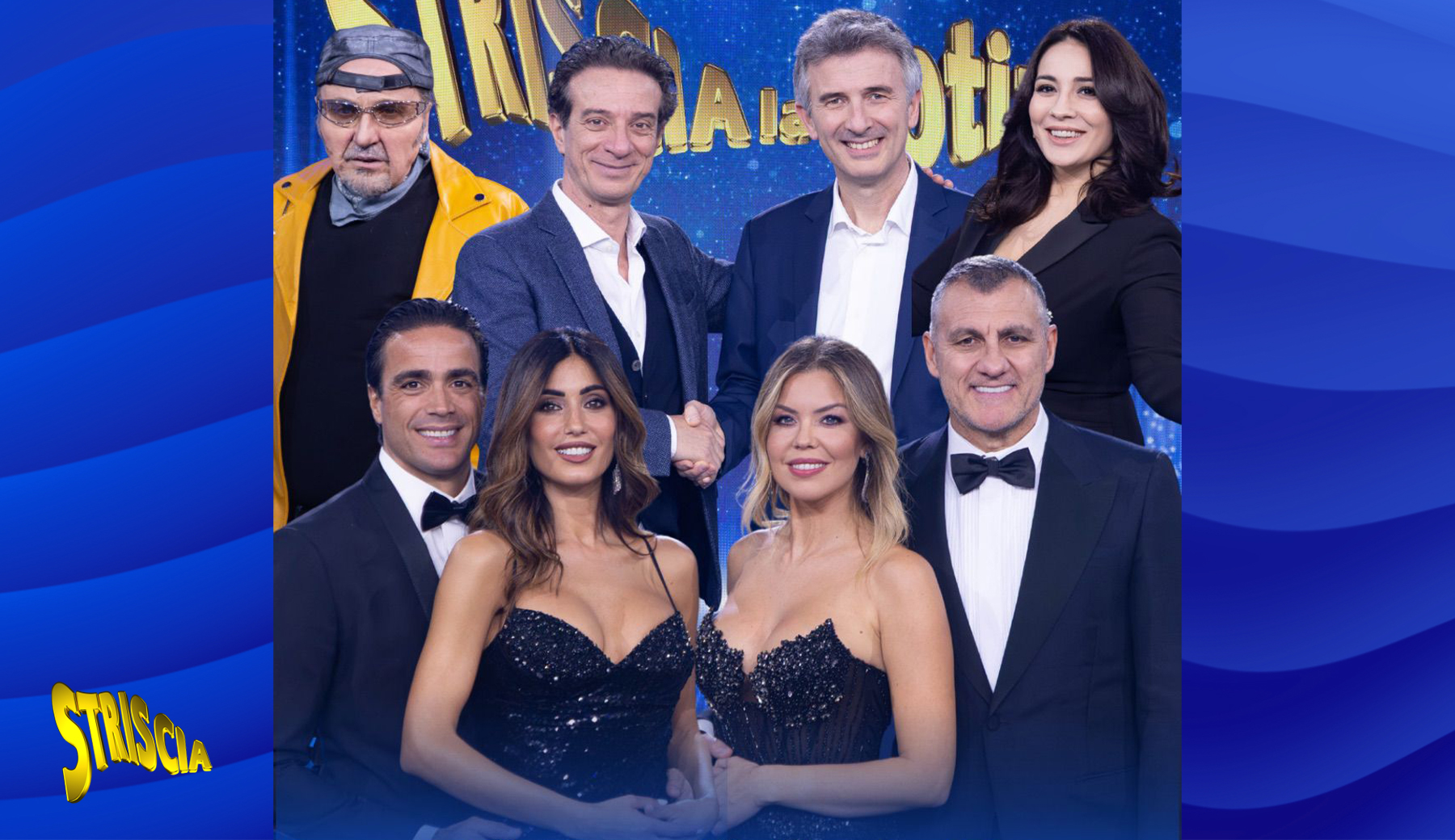 Striscia, il gran finale con Nargi e Caracciolo, Matri e Vieri, Ficarra e Picone, Francesca Manzini e Vasco Ballantini