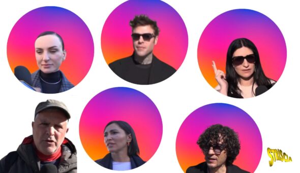 Sanremo, nessuno dei big vuole parlar bene della premier Meloni. Lucci incalza Fedez, Pausini, Arisa, J-Ax e molti altri