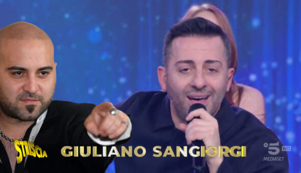 Giuliano Sangiorgi canta “Fritto Misto” del Gabibbo a Striscia la notizia