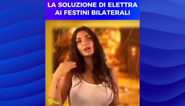 La soluzione di Elettra Lamborghini ai 