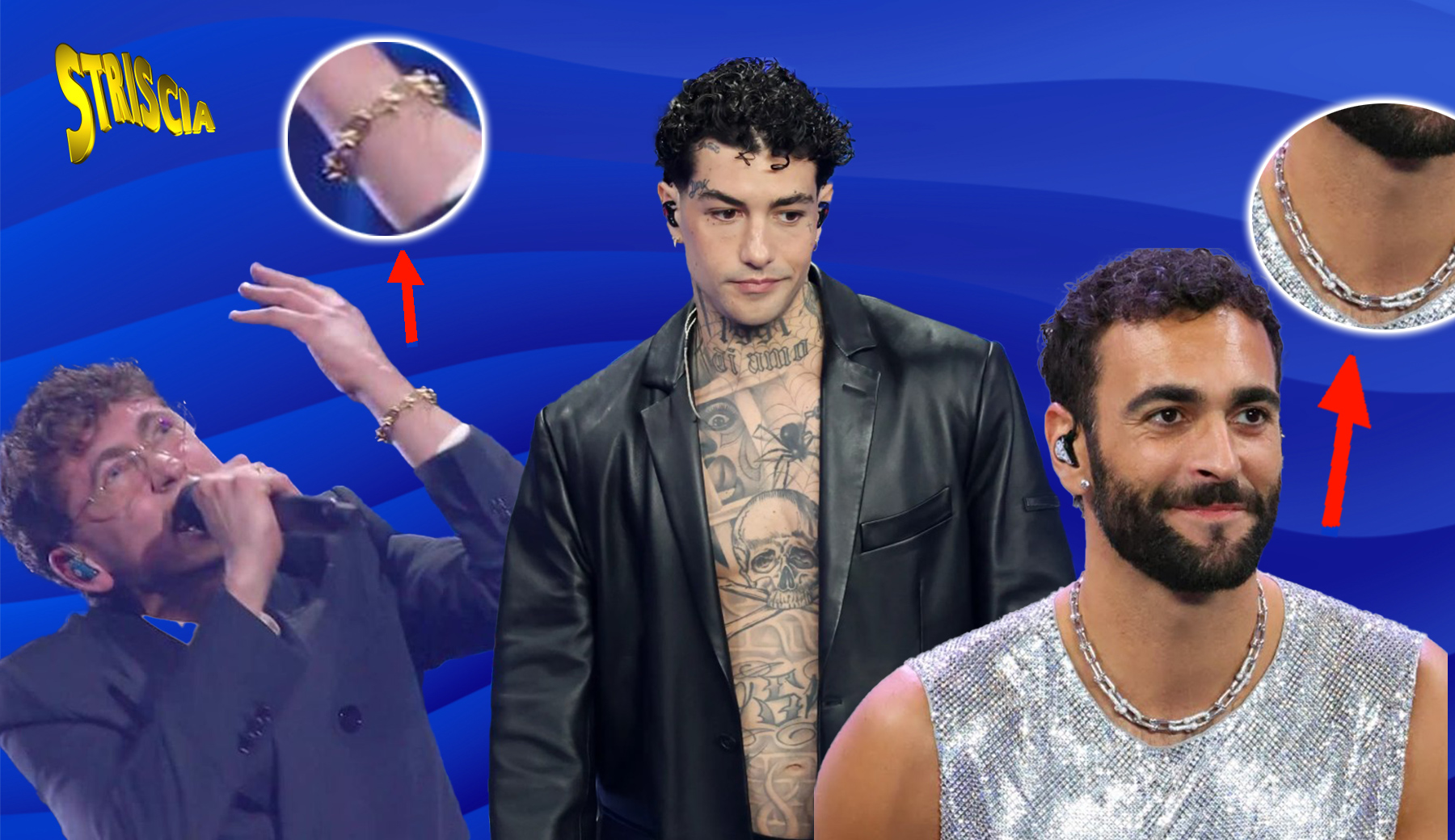 Pubblicità occulta: il regolamento fa figli e figliastri? A Tony Effe tolta la collana griffata e a Tredici Pietro…