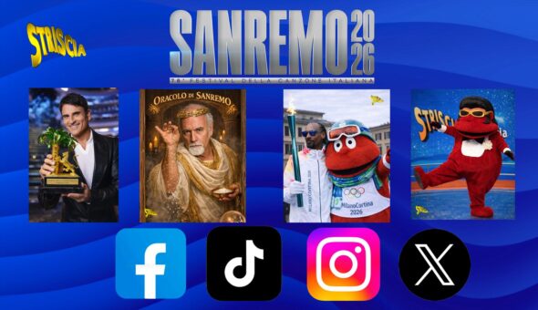 I social di Striscia la notizia nella Top Five della classifica tv di febbraio