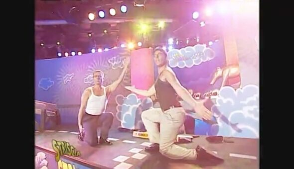 Bonolis e Laurenti: da conduttori a Velini