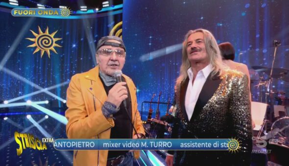 Il fuori onda di Ballantini-Vasco a Striscia