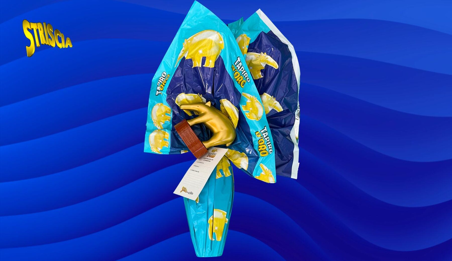 Arriva l’uovo di Pasqua di Striscia la notizia!