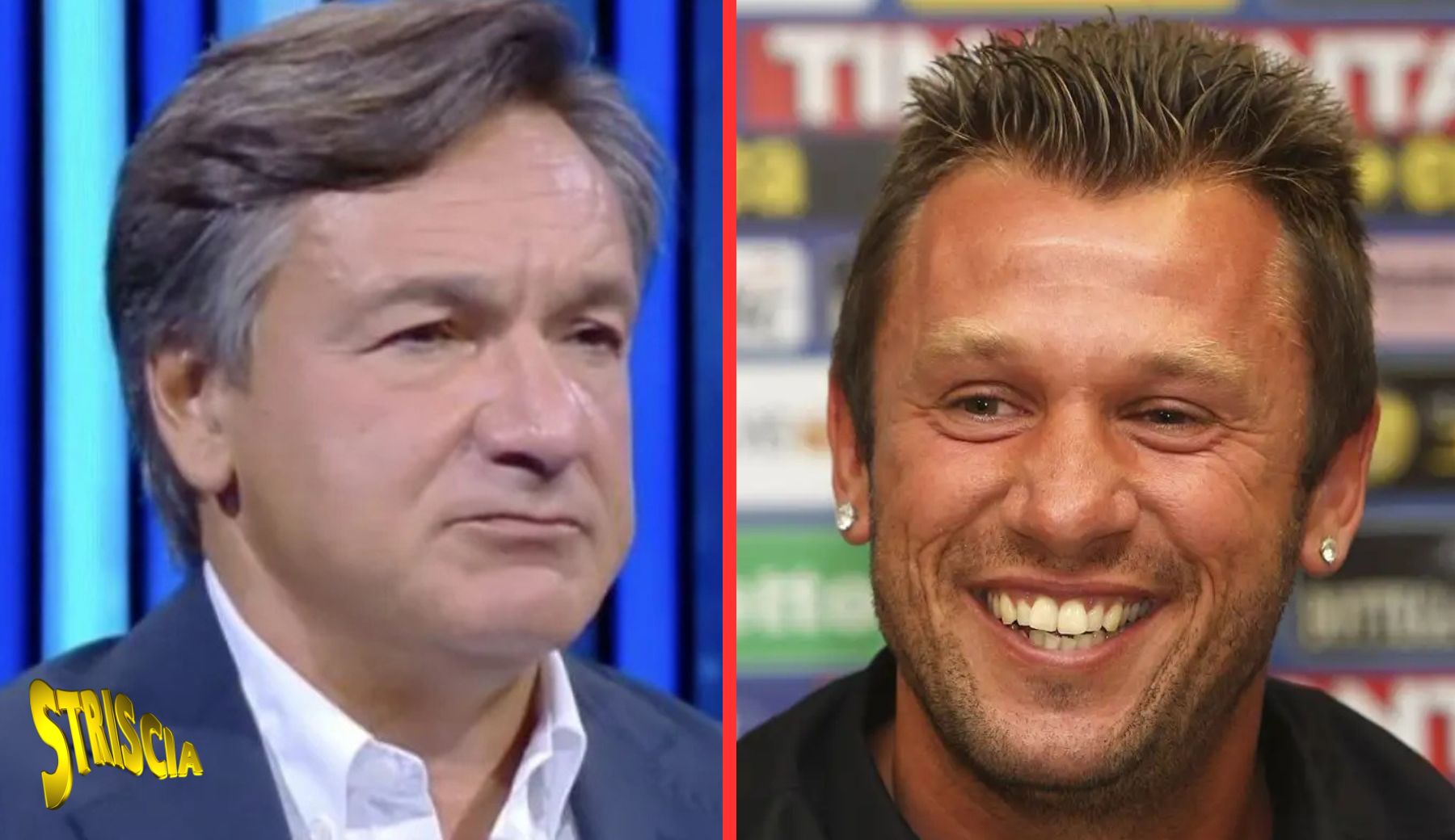 Caressa su Cassano: «Mi insulta, se lo trovassi per strada penserei: “Poraccio, che finaccia!”»