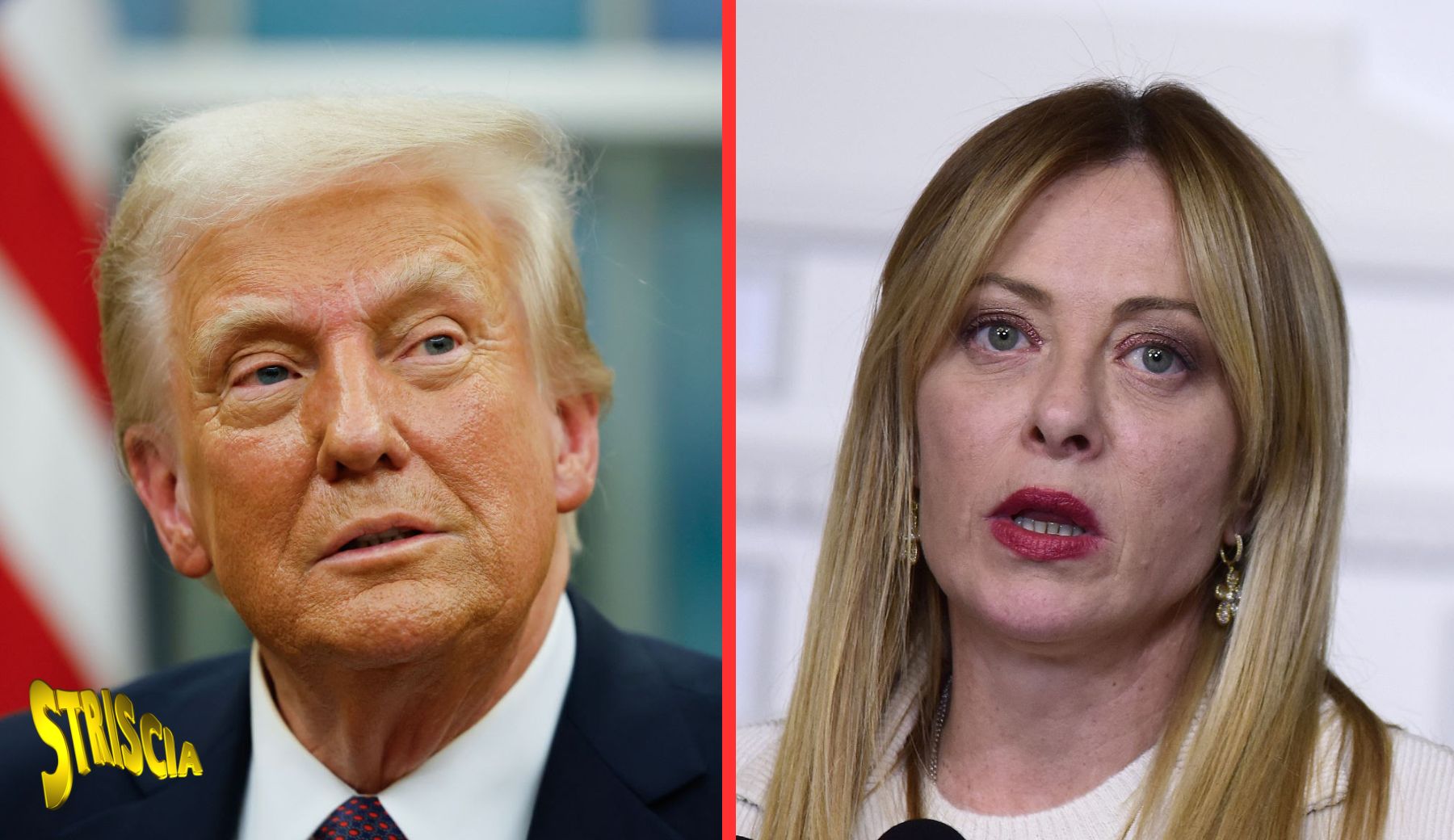 Donald fa il fetente e attacca ancora l’Italia: “È stata pessima”. Meloni risponde: “Non siamo a Temptation Island”. Ecco la hit di Highlander Dj