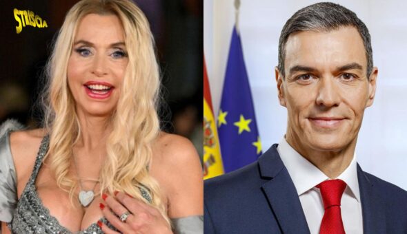 Valeria Marini scrive di notte al premier Sanchez: «Parliamo di Trump, di Europa e dell'Iran»