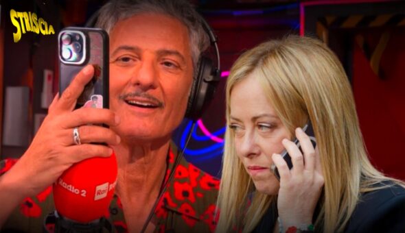 Fiorello chiama Giorgia Meloni in diretta a La Pennicanza e lei risponde con un vocale