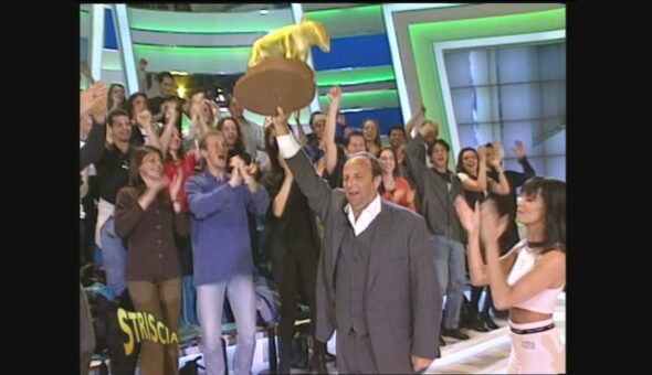 Il primo Tapiro d'oro a Gerry Scotti