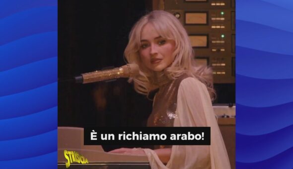 Sabrina Carpenter, super gaffe sulla Zaghrouta, urlo berbero che i telespettatori di Striscia conoscono grazie a Rajae Bezzaz