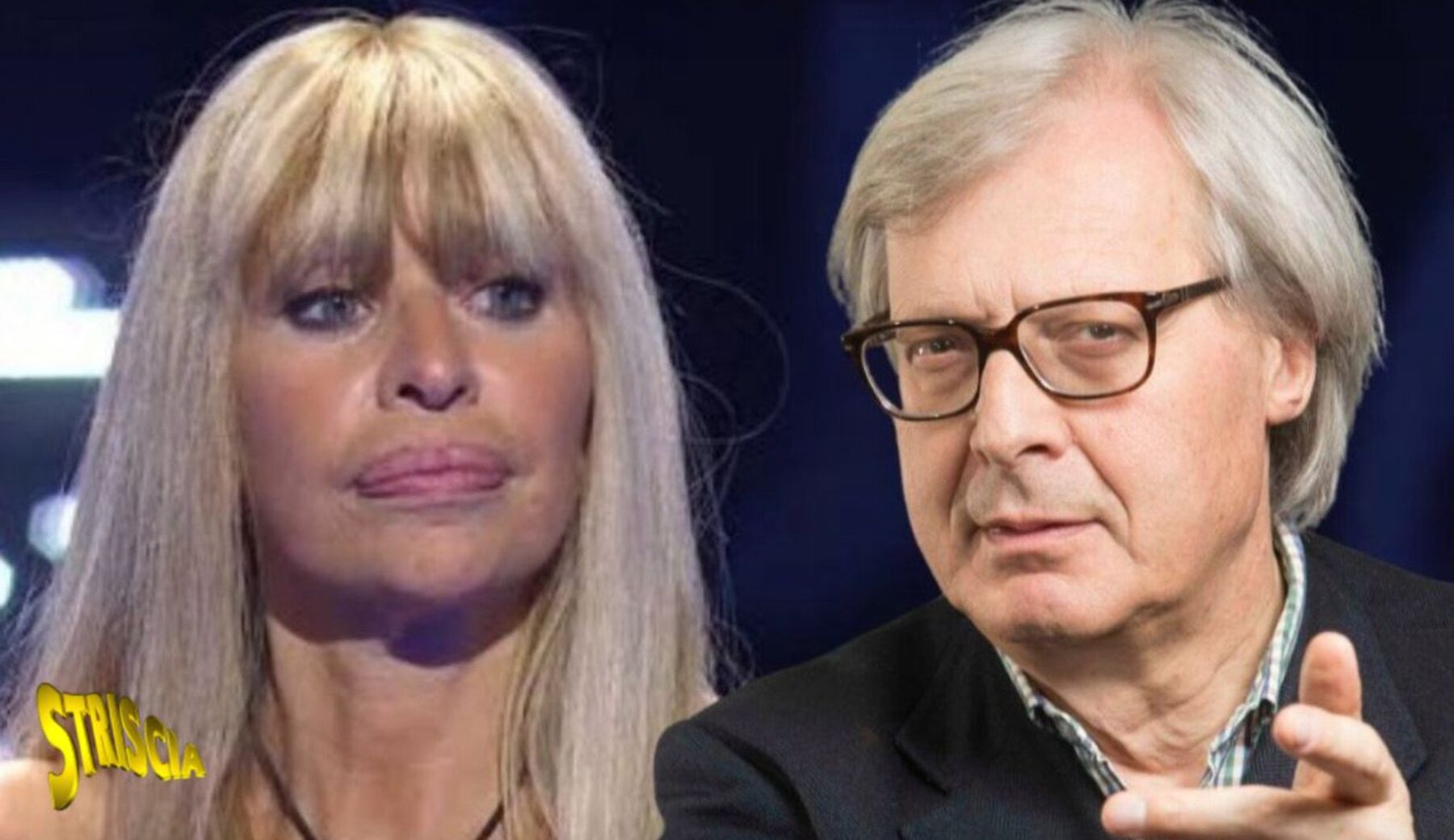 La clamorosa rissa tv tra Sgarbi e Alessandra Mussolini, fresca vincitrice del GF Vip