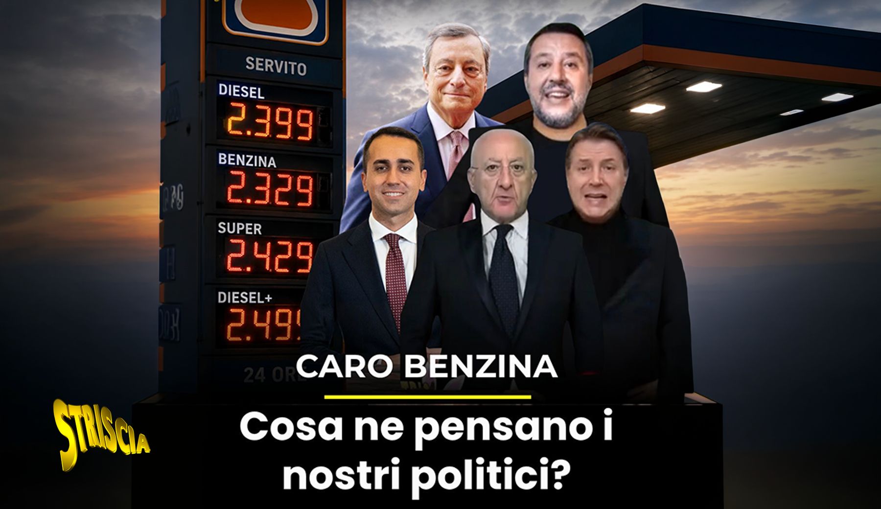 Caro benzina: cosa ne pensano i nostri politici? Ecco la hit di Highlander Dj