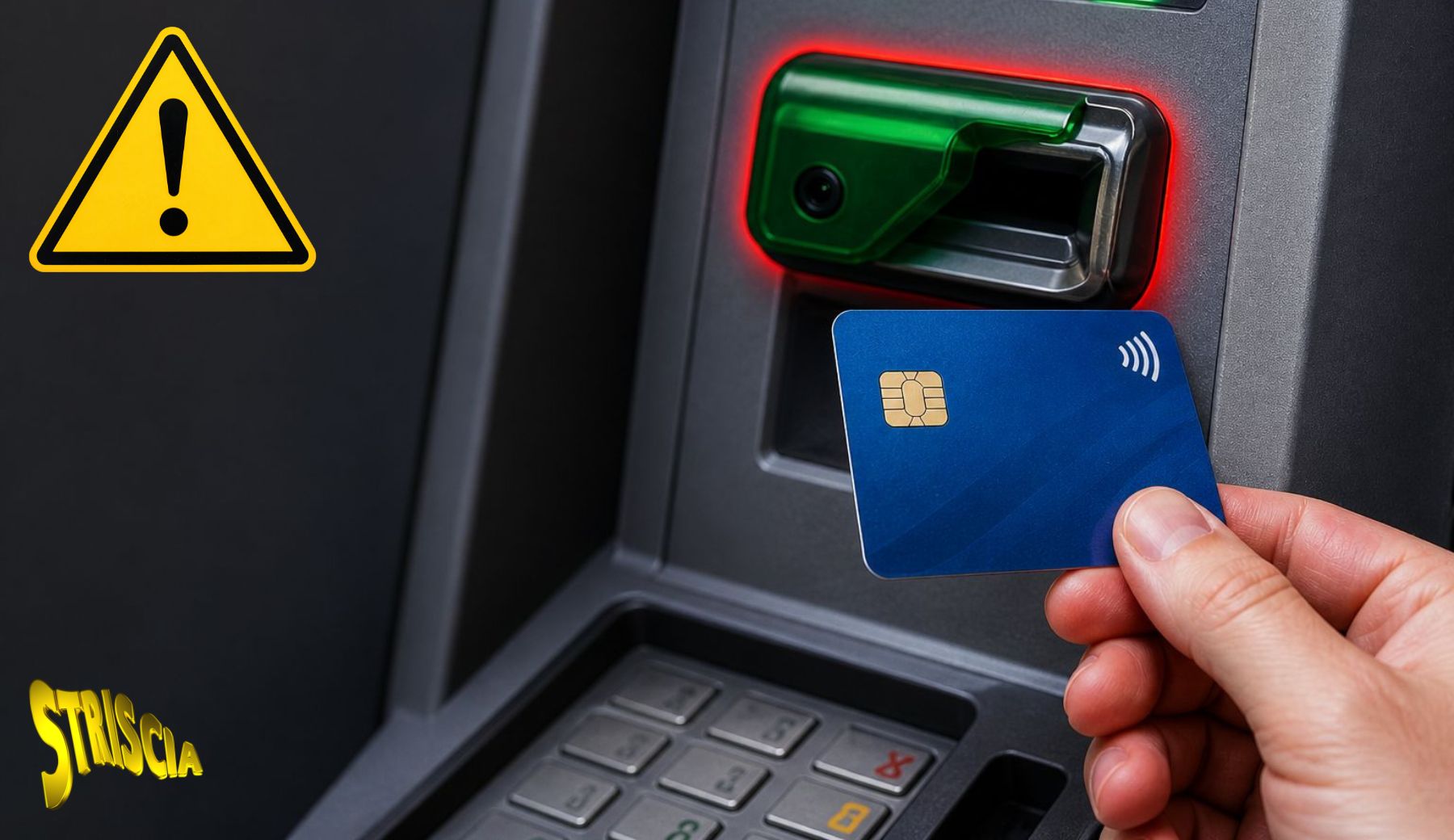Allarme Bancomat clonati: fate attenzione! I servizi di Striscia contro la truffa