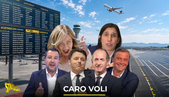 Si avvicinano le vacanze e i prezzi dei voli schizzano alle stelle. Ma cosa ne pensano i politici? Ecco la hit di Highlander Dj