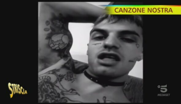 Achille Lauro, botte da orbi in un locale
