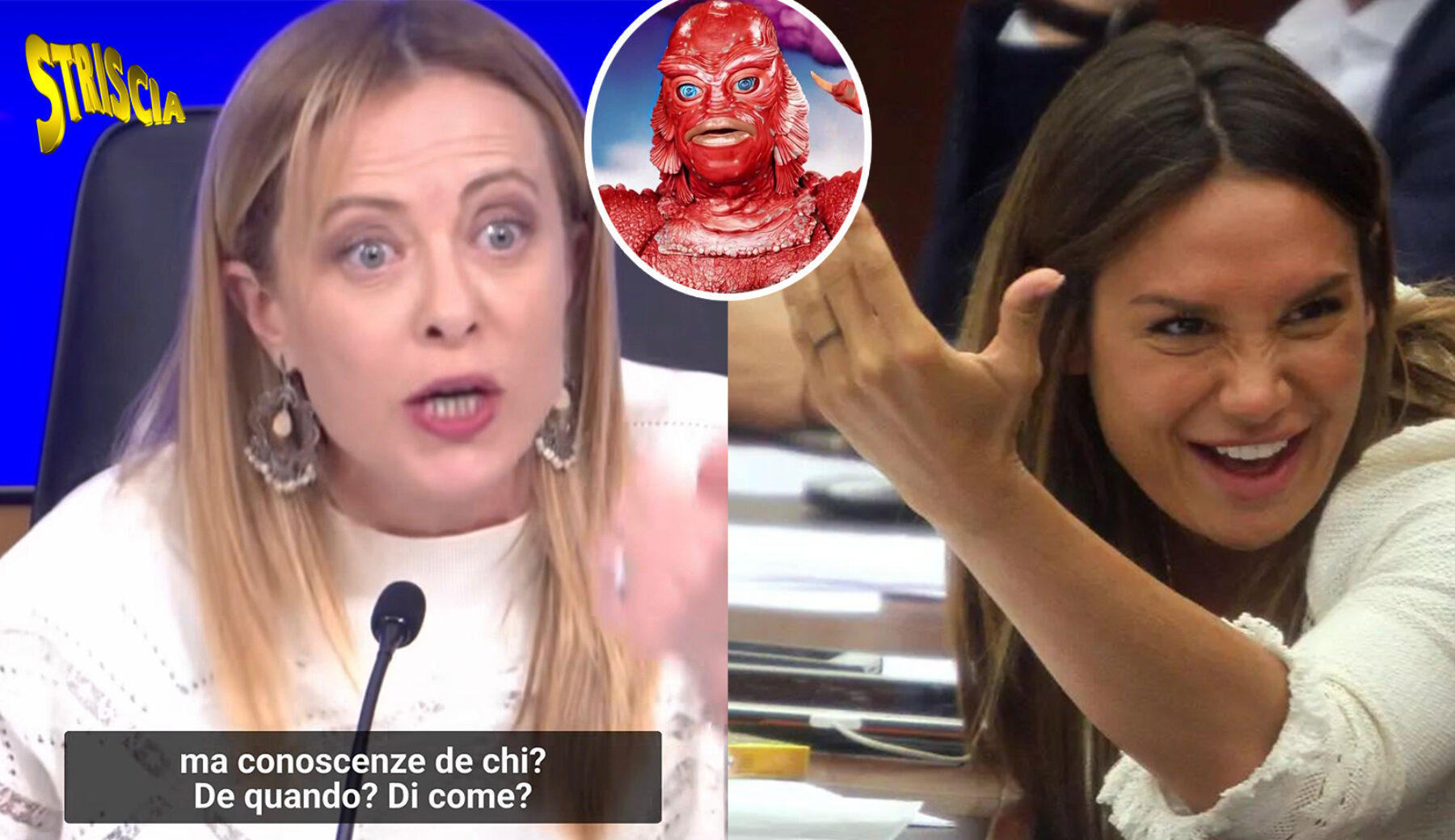Sfuriata della Meloni sul caso Minetti: dubbi sulla grazia e polemiche mediateche. Dal commento in romanesco della premier fino ai… Nuovi Mostri!