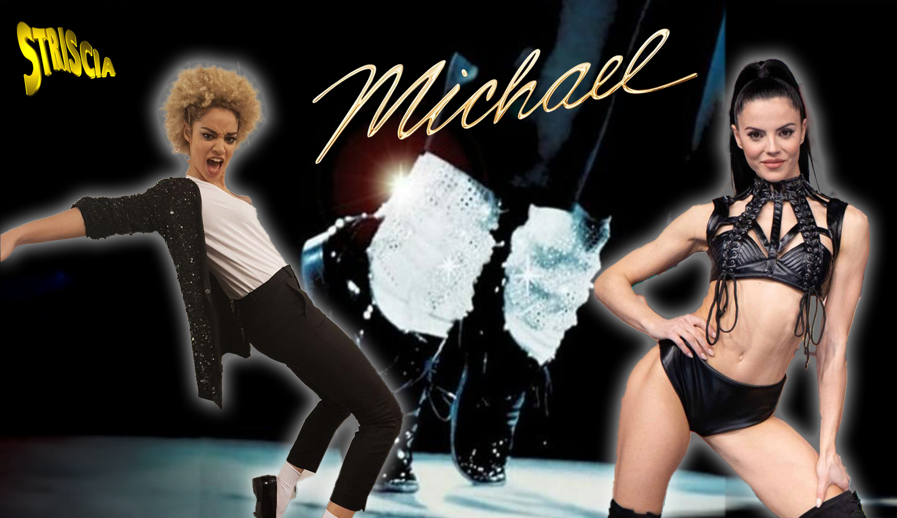 L’omaggio delle Veline Shaila e Mikaela a Michael Jackson