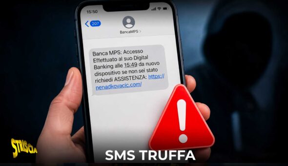 SMS truffa con “rischio multa”. I servizi di Morello sullo spoofing