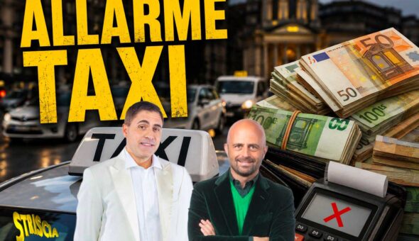 Pubblicati i redditi medi dichiarati dai tassisti: i servizi di Striscia che in passato hanno smascherato alcuni tassisti furbetti