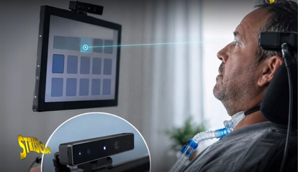 SLA: ecco quando l’intervento di Striscia accelerò la consegna del puntatore oculare, fondamentale per la comunicazione del paziente