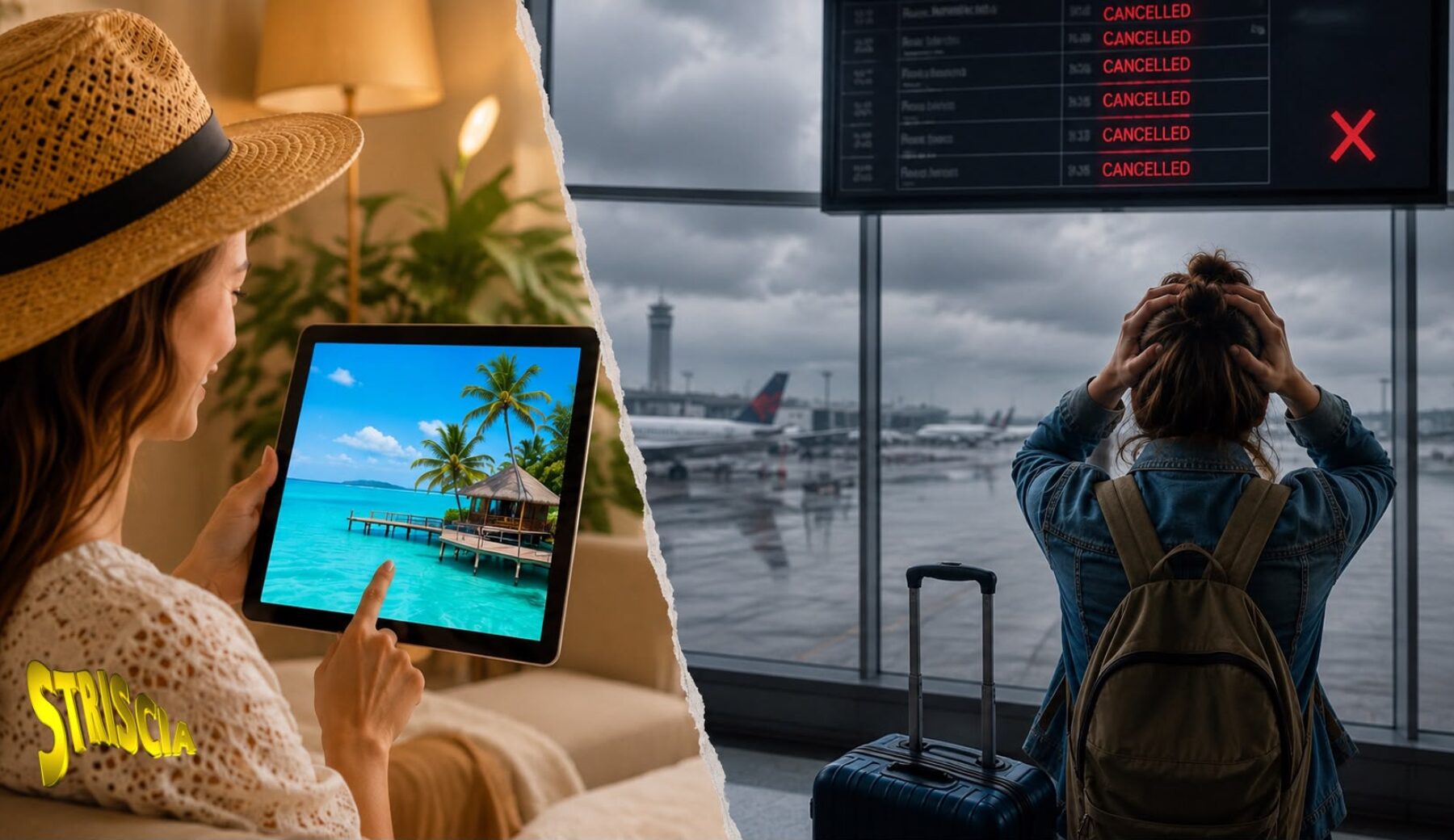 Boom di truffe sulle vacanze: pagano il viaggio dei sogni, ma alla partenza scoprono che è stato cancellato