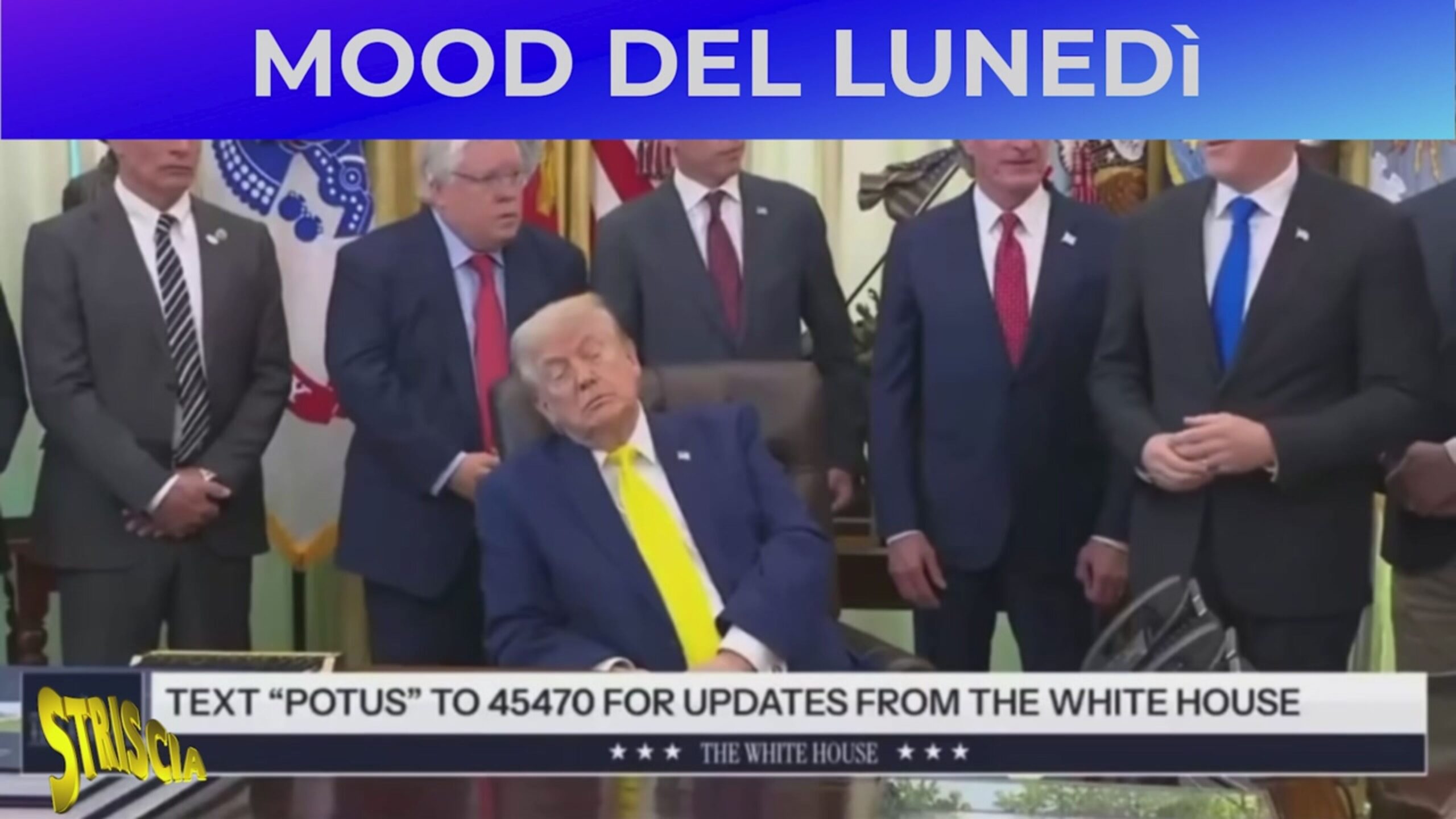 Trump e il mood del lunedì