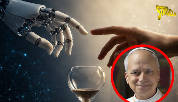 IA ed etica: Papa Leone XIV pubblica un’enciclica ad hoc. Striscia nel 2020 intervistava sul tema lo scienziato Faggin