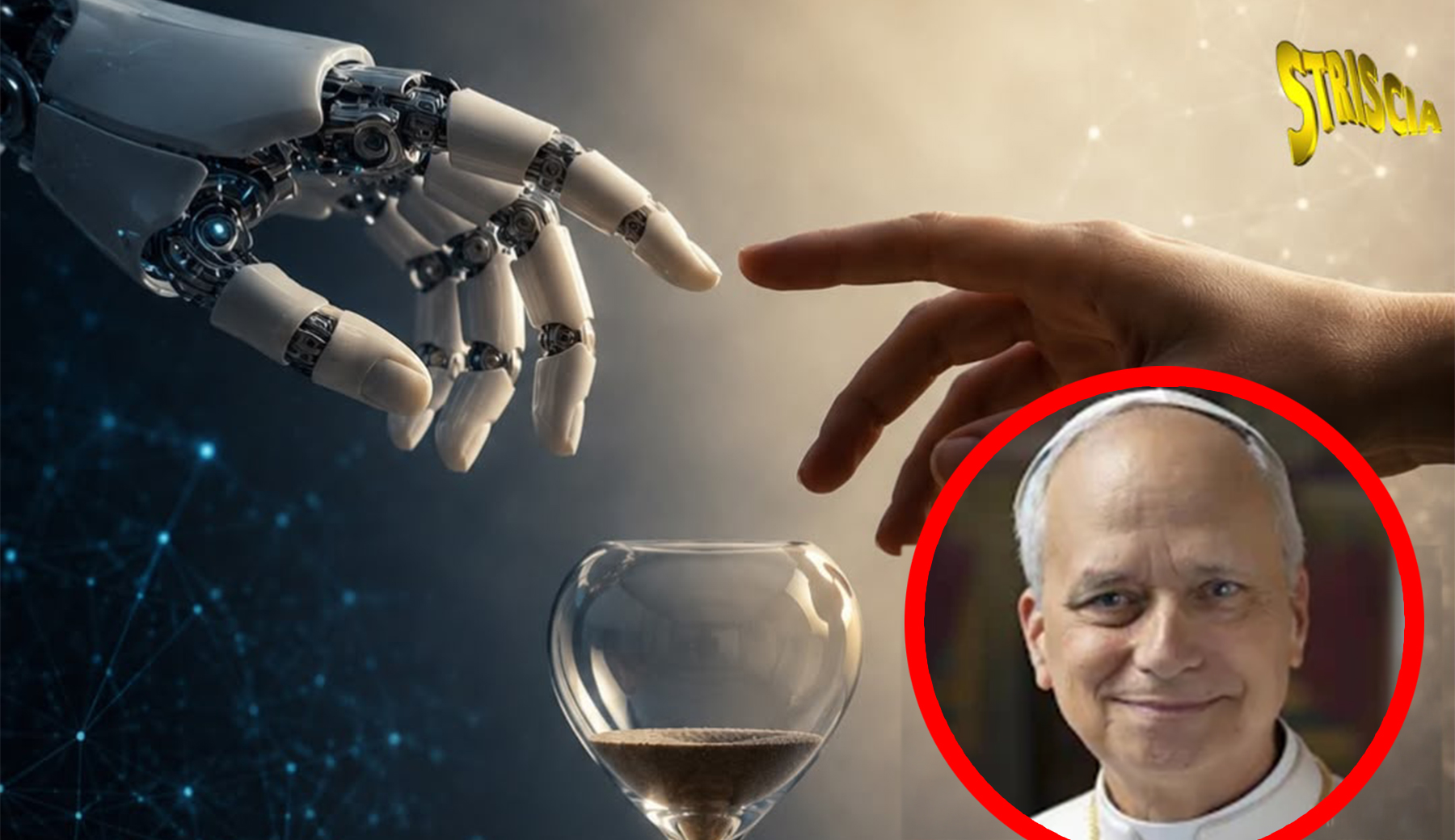 IA ed etica: Papa Leone XIV pubblica un’enciclica ad hoc. Striscia nel 2020 intervistava sul tema lo scienziato Faggin