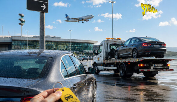 Lasciano l’auto nel parcheggio custodito dell’aeroporto… ma al ritorno arriva una sorpresa