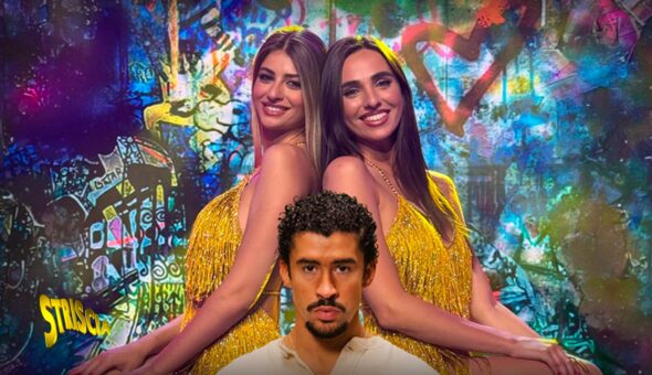 Bad Bunny fa ballare le Veline Beatrice e Nausica in uno stacchetto imperdibile