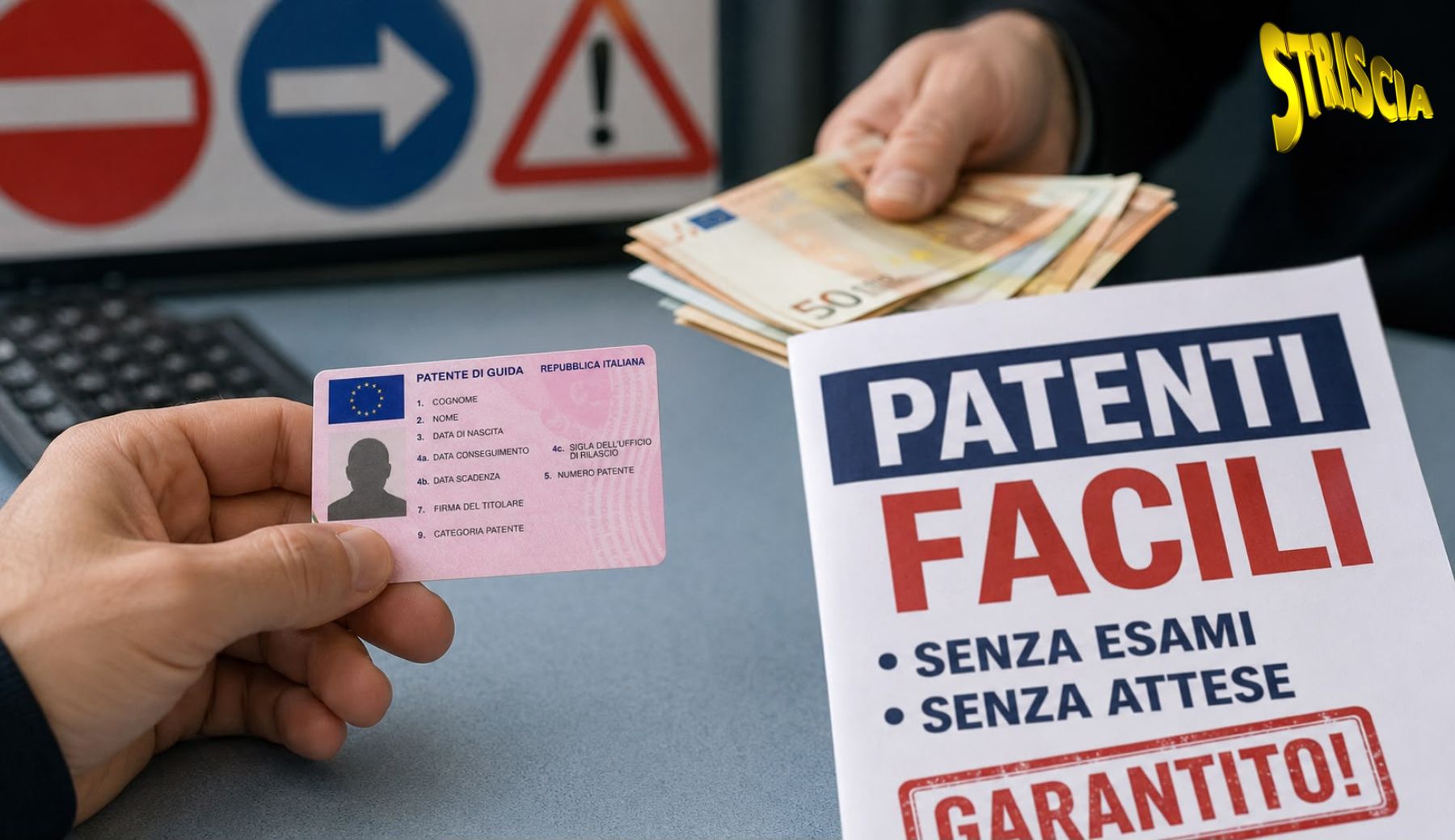 Patenti facili: «L’ho presa senza fare l’esame a 850 euro», occhio alla truffa che circola sui social!