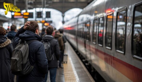 Treni regionali sovraffollati, ritardi e passeggeri esasperati: un problema ancora irrisolto. I servizi di Striscia