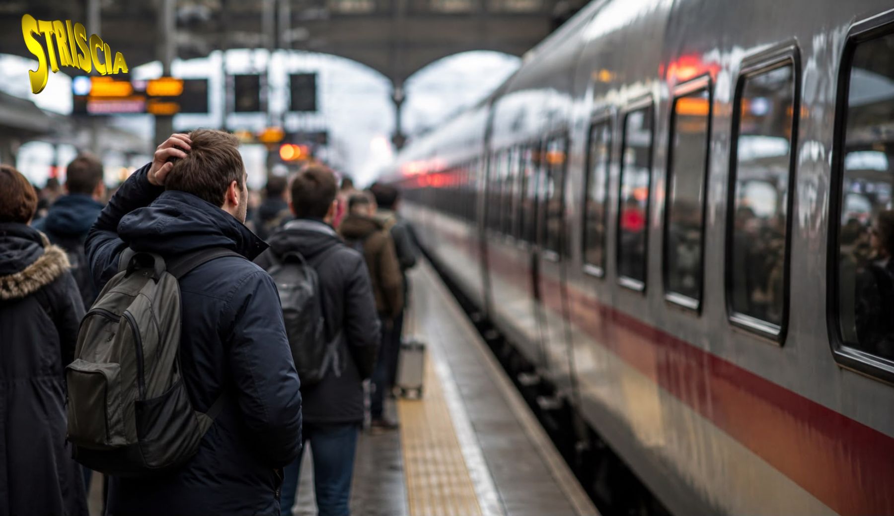 Treni regionali sovraffollati, ritardi e passeggeri esasperati: un problema ancora irrisolto. I servizi di Striscia